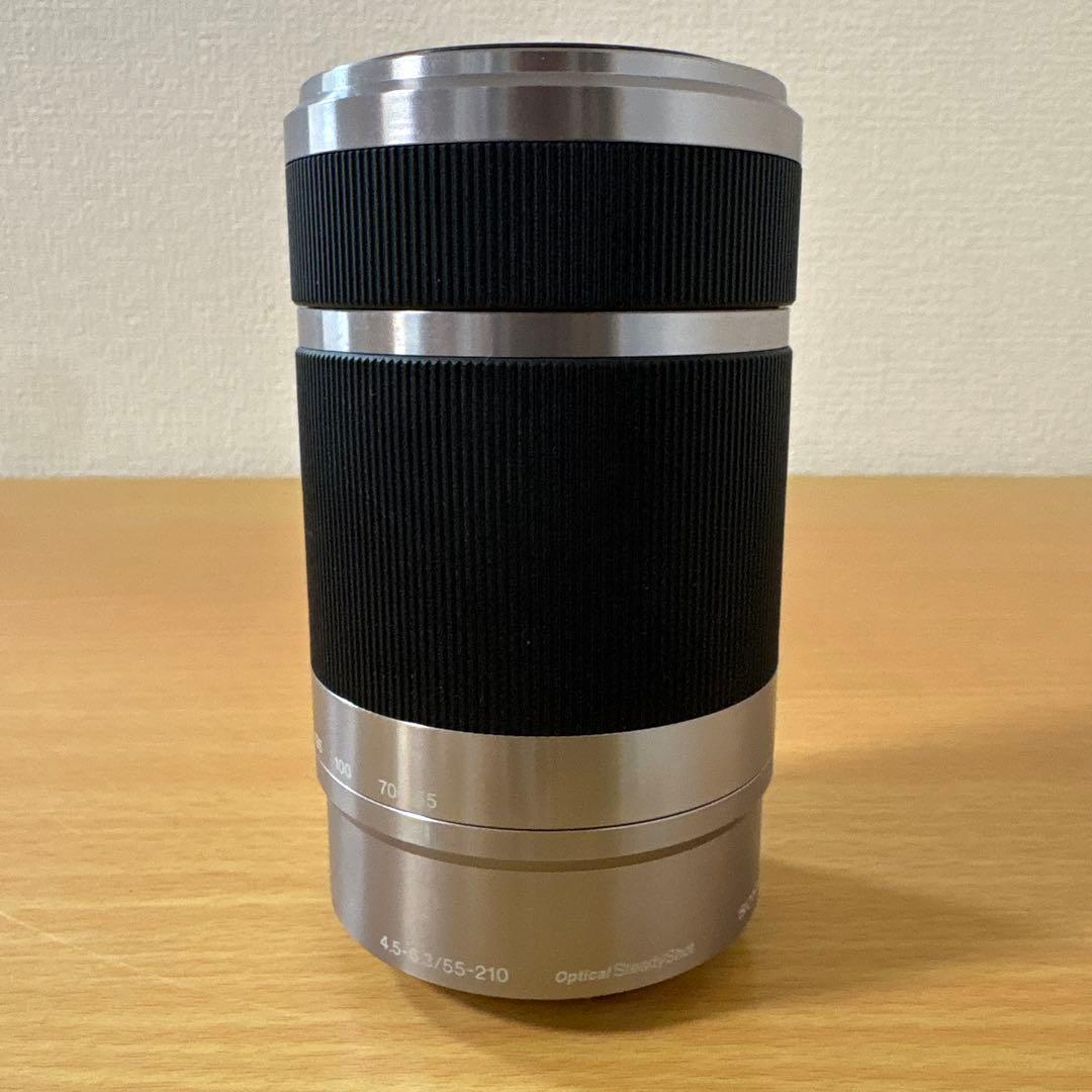 SONY SEL55210 ズームレンズ カビ くもり ジャンク品