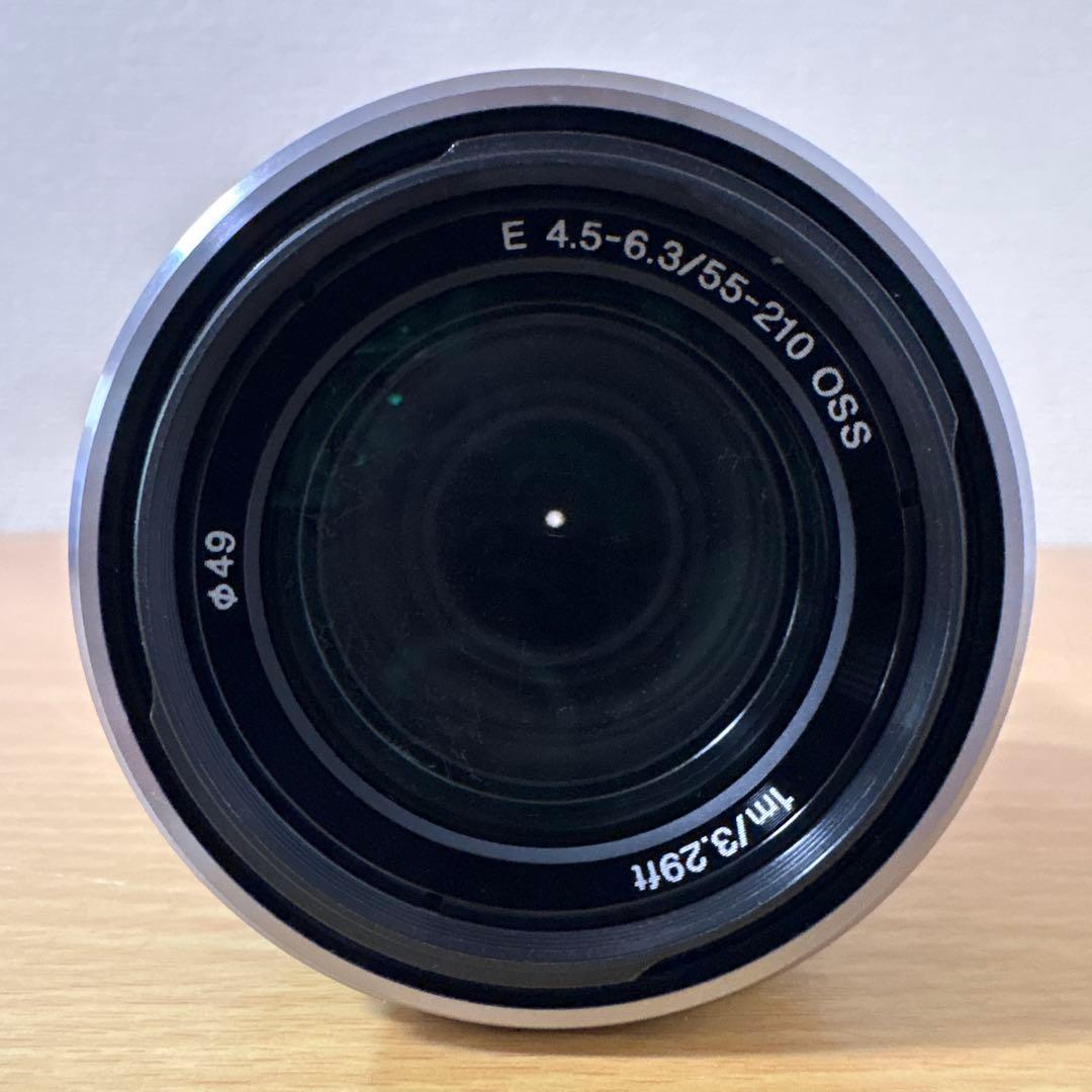 SONY SEL55210 ズームレンズ カビ くもり ジャンク品