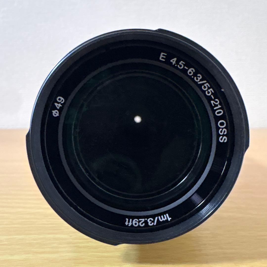 SONY SEL55210 ズームレンズ カビ くもり ジャンク品