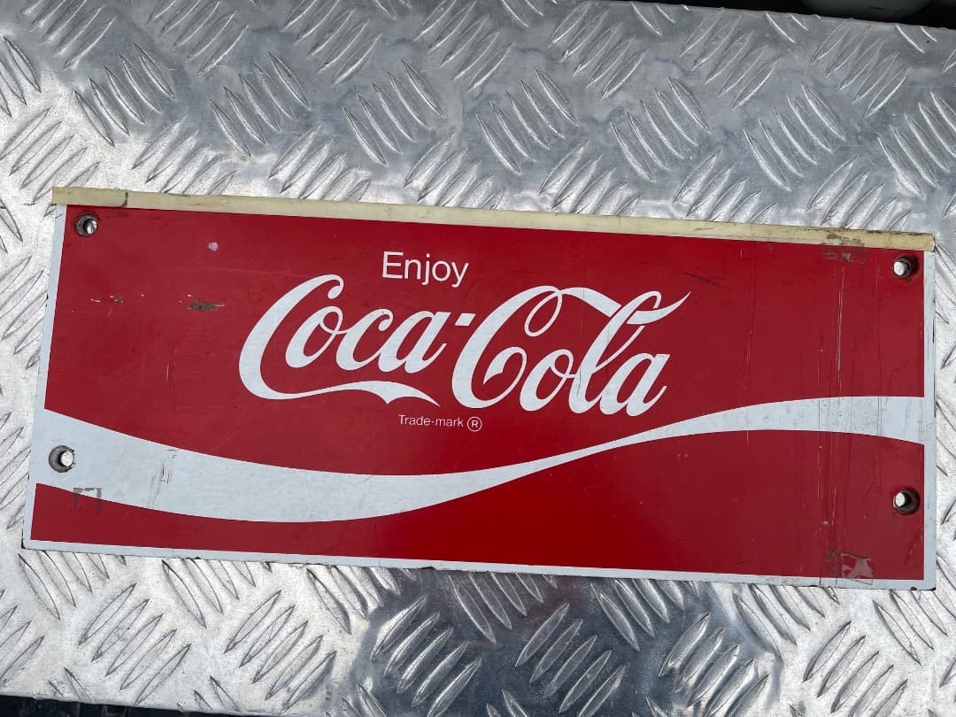 コカコーラ　樹脂看板