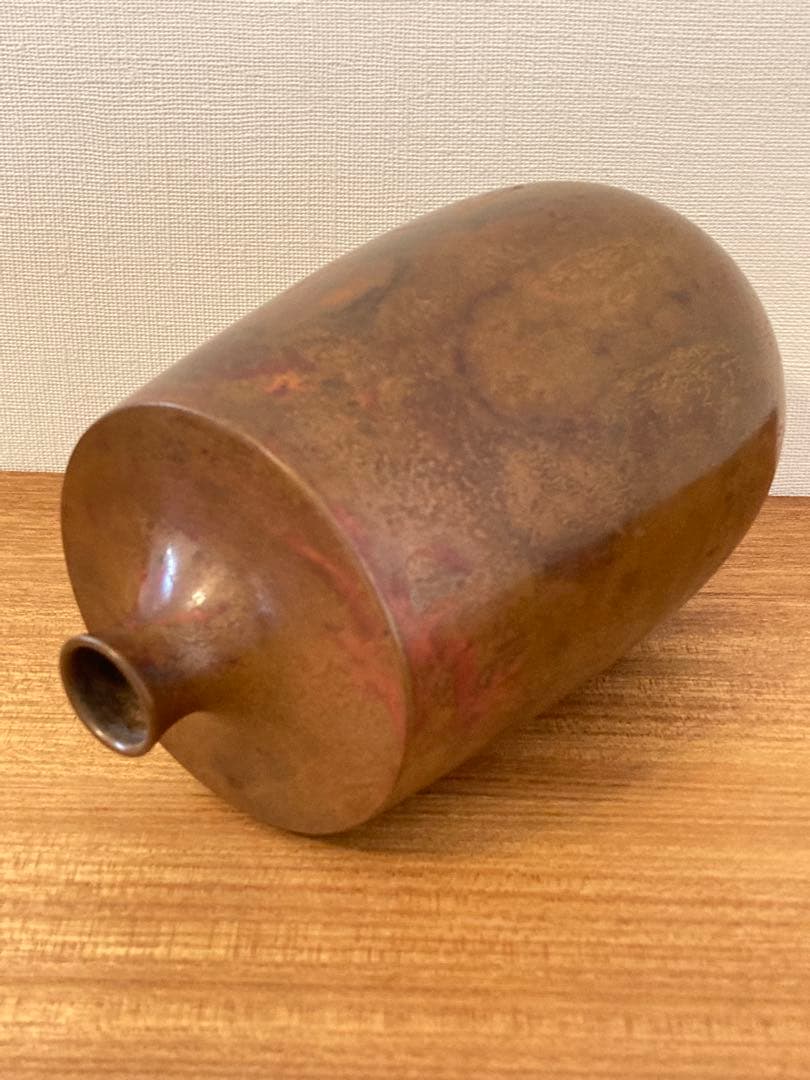 一輪挿し　共箱・栞付き　長谷川雅山　　【花あかり】花瓶　花器