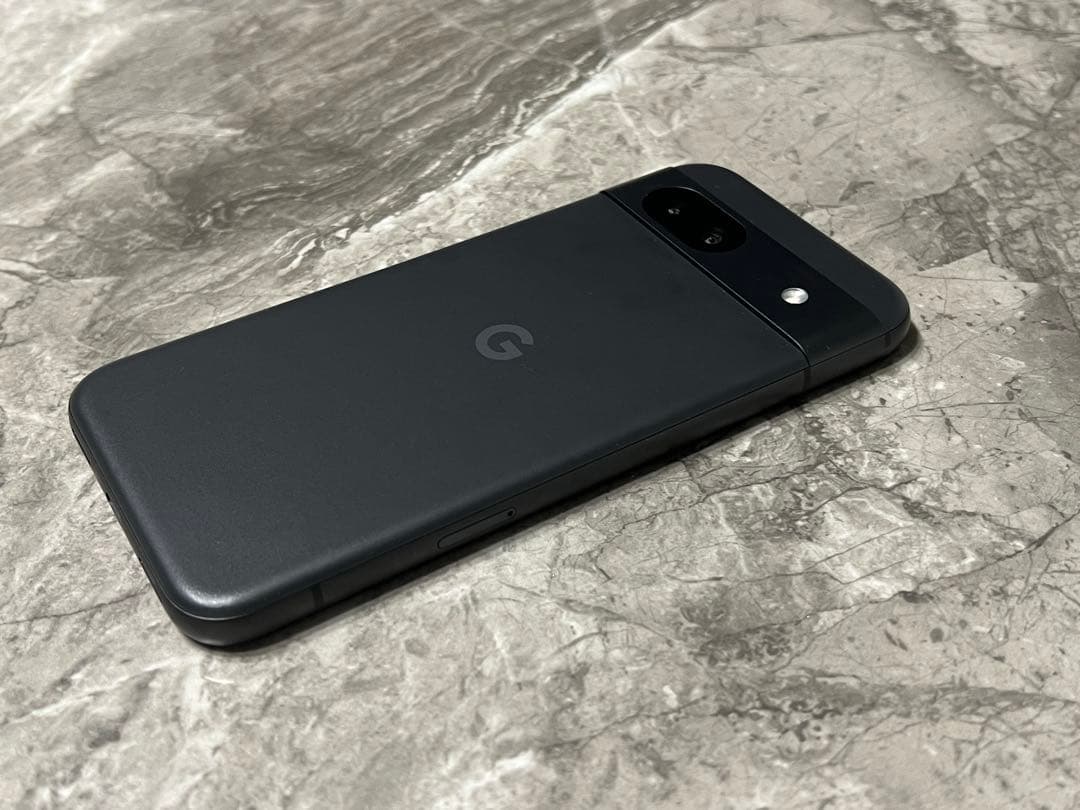 Google Pixel 8a 本体 黒 スマホカバー 画面保護フィルム付