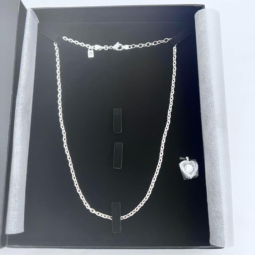 Leda レダ ダンシングハート ストーン ネックレス Silver925