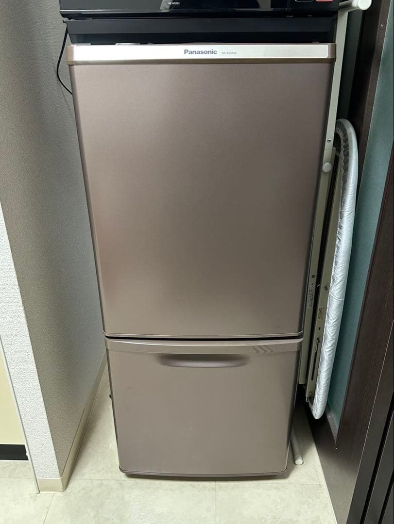 【引き取り】Panasonic 冷蔵庫 NR-B149W-T ブラウン
