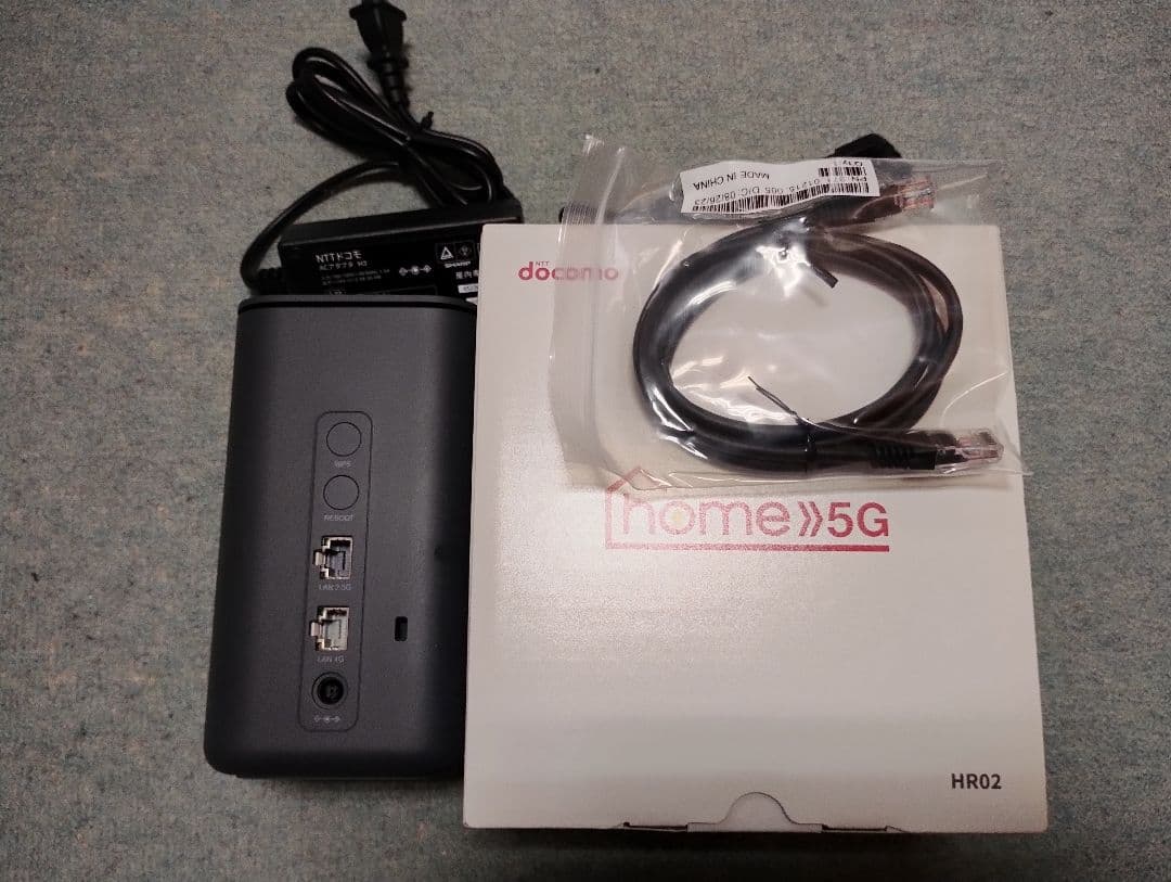 docomo HR02 無線LANルーター 5G対応