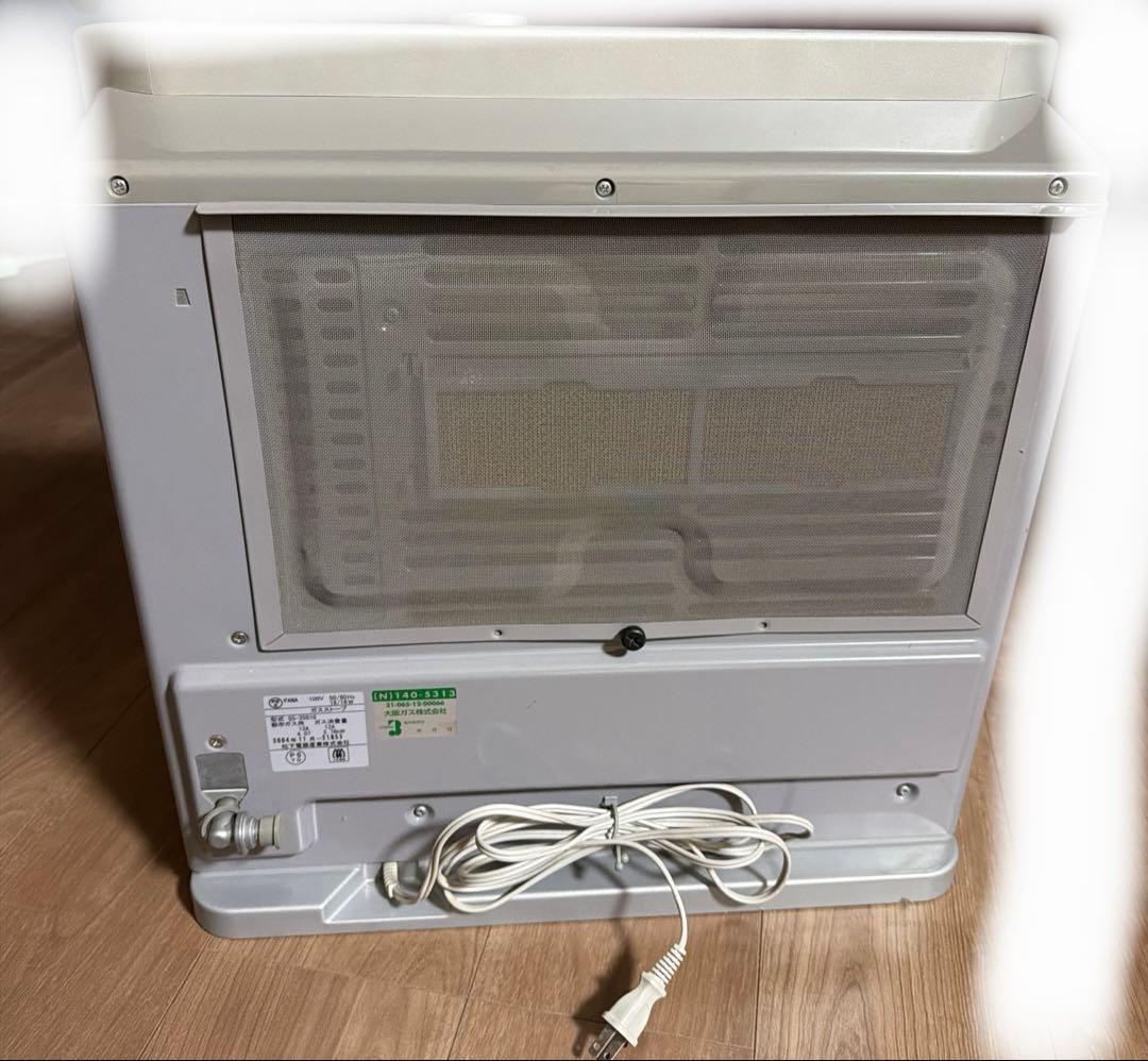 動作確認済　大阪ガスファンヒーター　gs-35g1g
