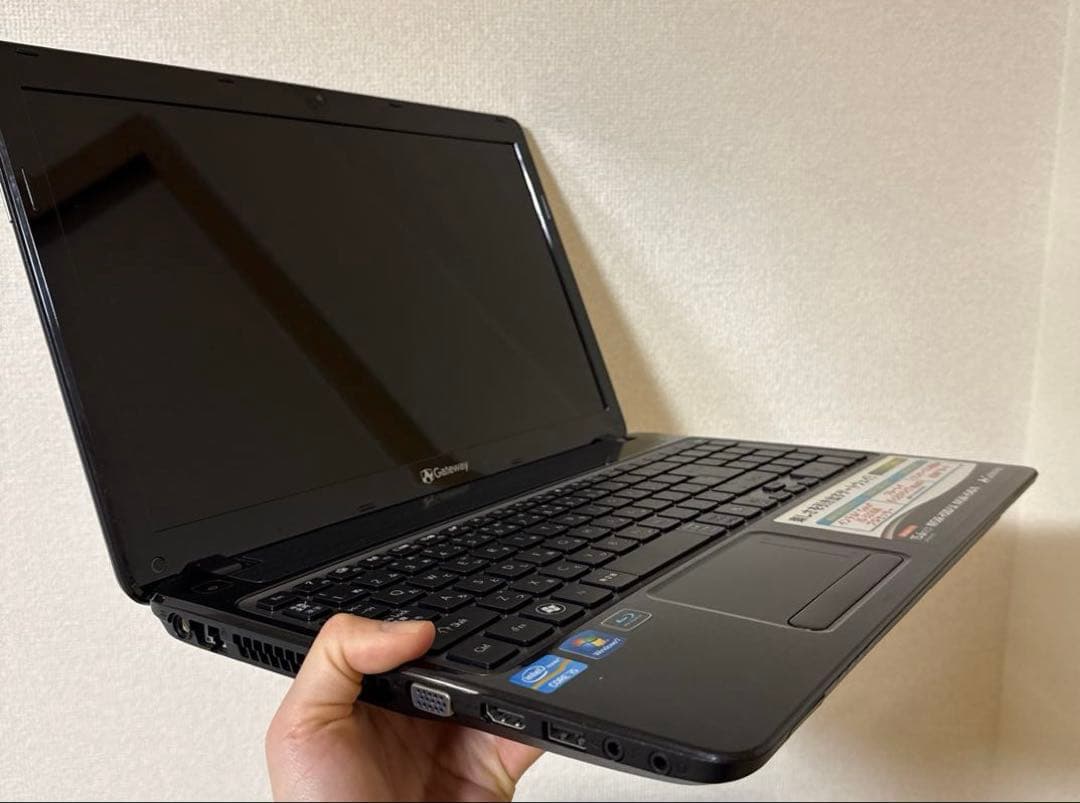 gateway ノートパソコン windows7 corei5