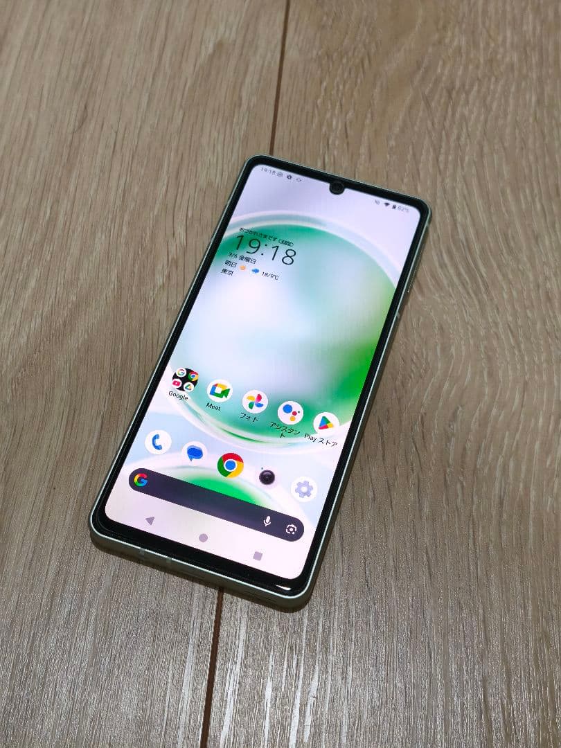 AQUOS sense8 SH-M26 ペールグリーン SIMフリー