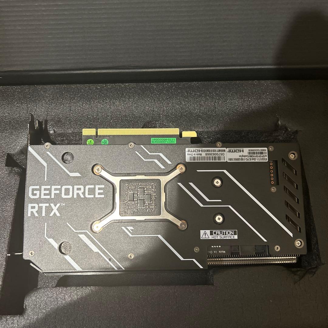 グラフィックボード・グラボ・ビデオカード GALAKURO GeForce RTX 3070 Ti