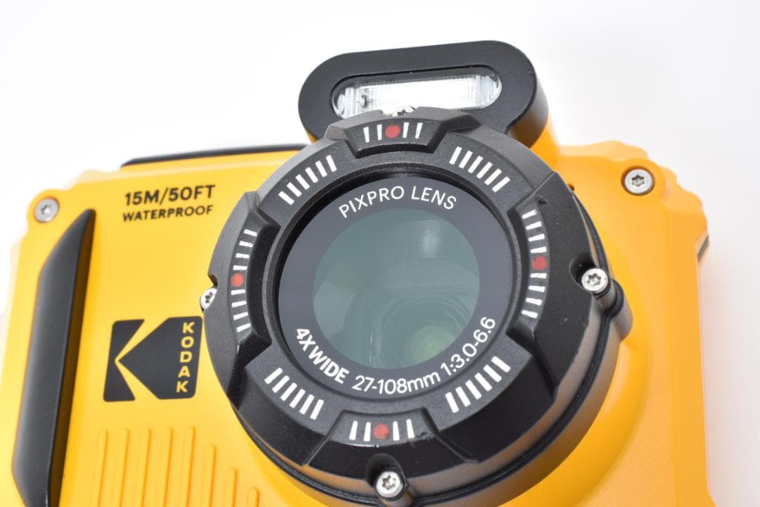 《 美品 》　コダック　Kodak PIXPRO WPZ2 イエロー　防水　防塵