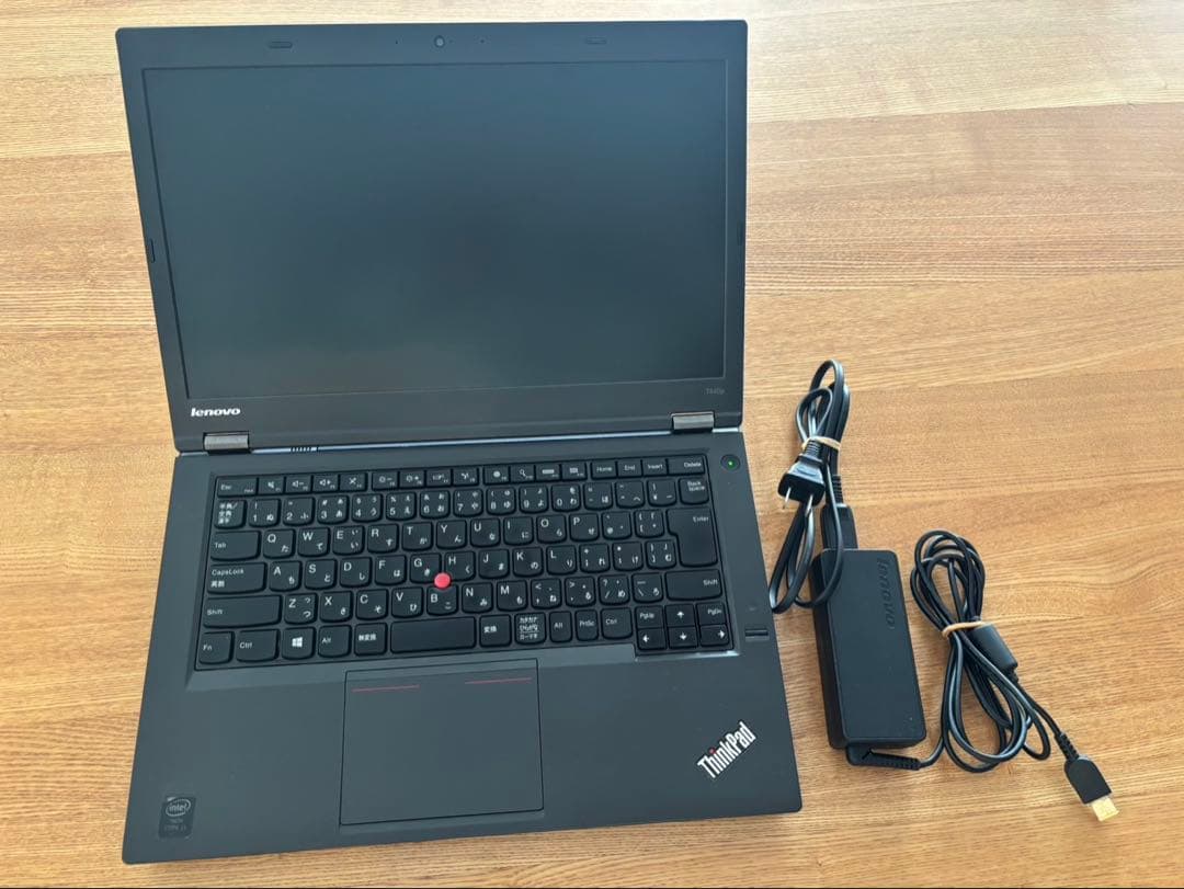 ノートPC Lenovo ThinkPad T440p ACアダプター付き