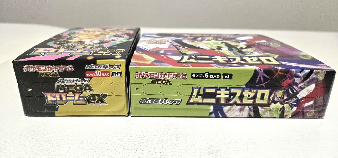 ポケモンカード　・megaドリームex ・ムニキスゼロ　ボックス　ペリペリあり