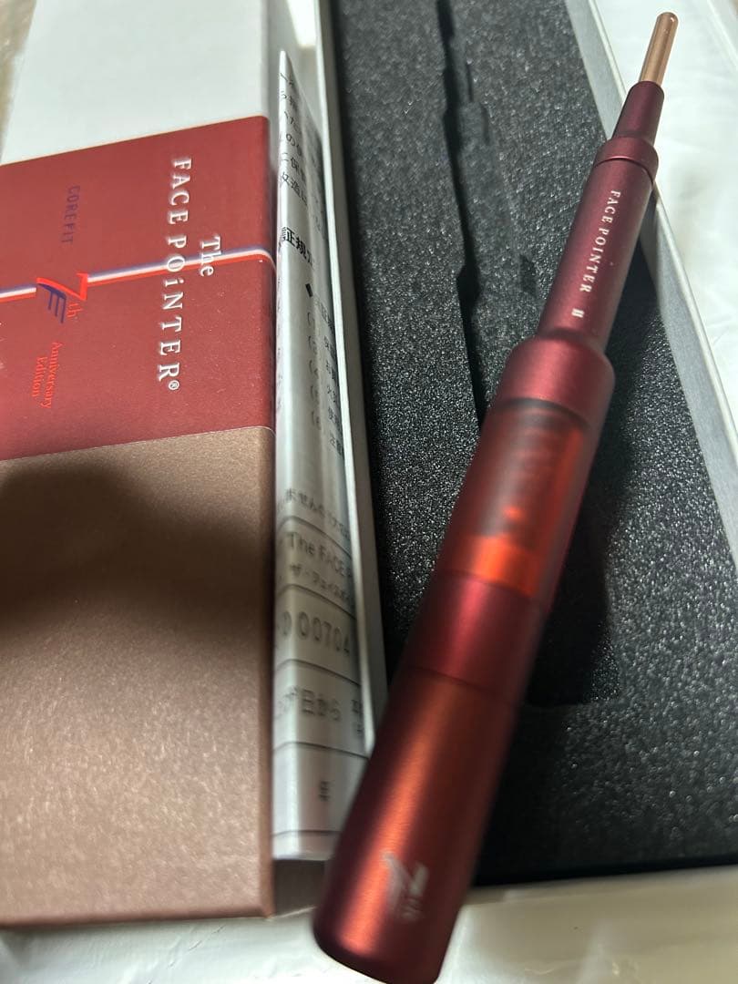 The FACE POINTER レッド 美顔器 ポスポス