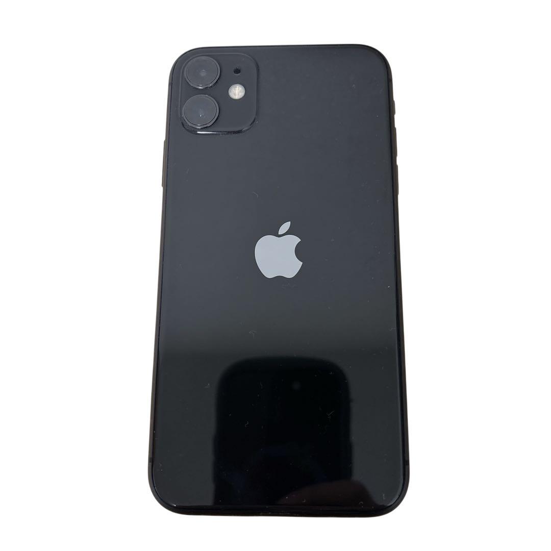 【美品】iPhone 11 ブラック 64GB au バッテリー72％