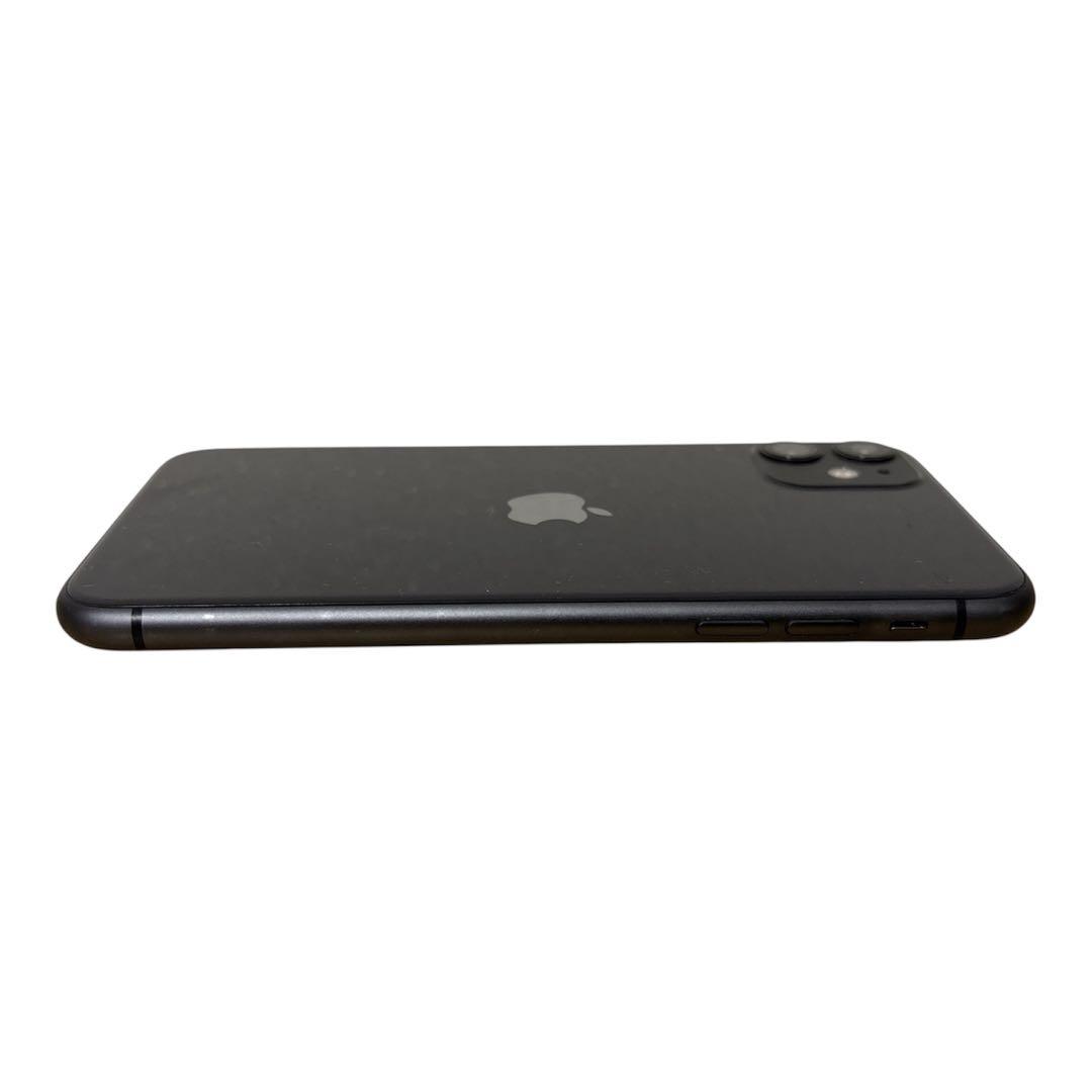 【美品】iPhone 11 ブラック 64GB au バッテリー72％