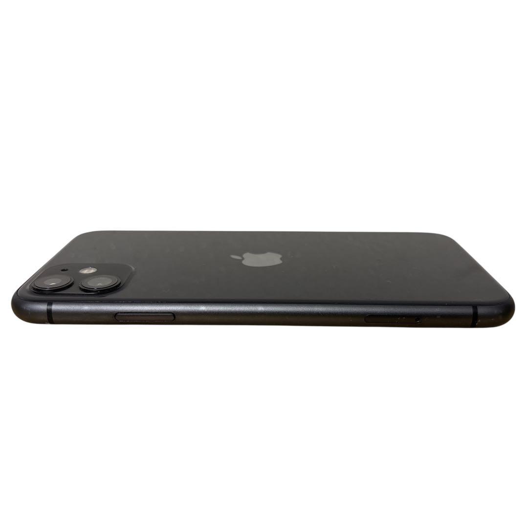 【美品】iPhone 11 ブラック 64GB au バッテリー72％