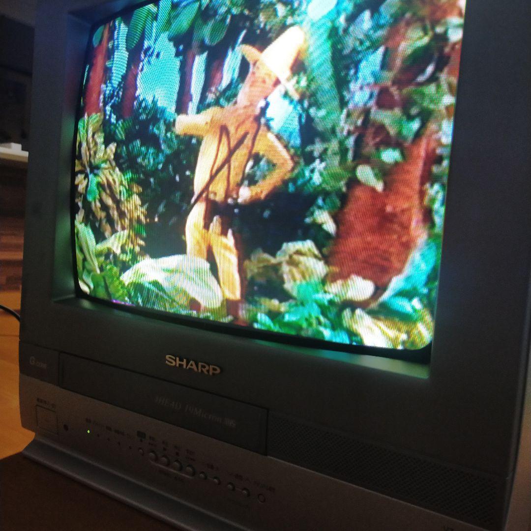 シャープ テレビデオ 14型 動作確認すみ