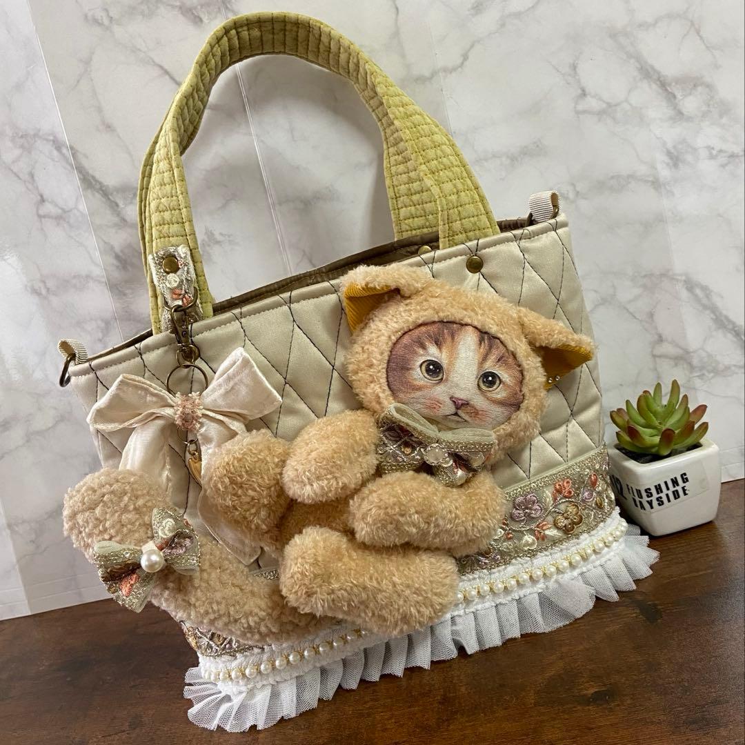 ゆ*ら様 コヤンイサムチョン 【インド刺繍 バッグ】トートバッグ ハンドメイド
