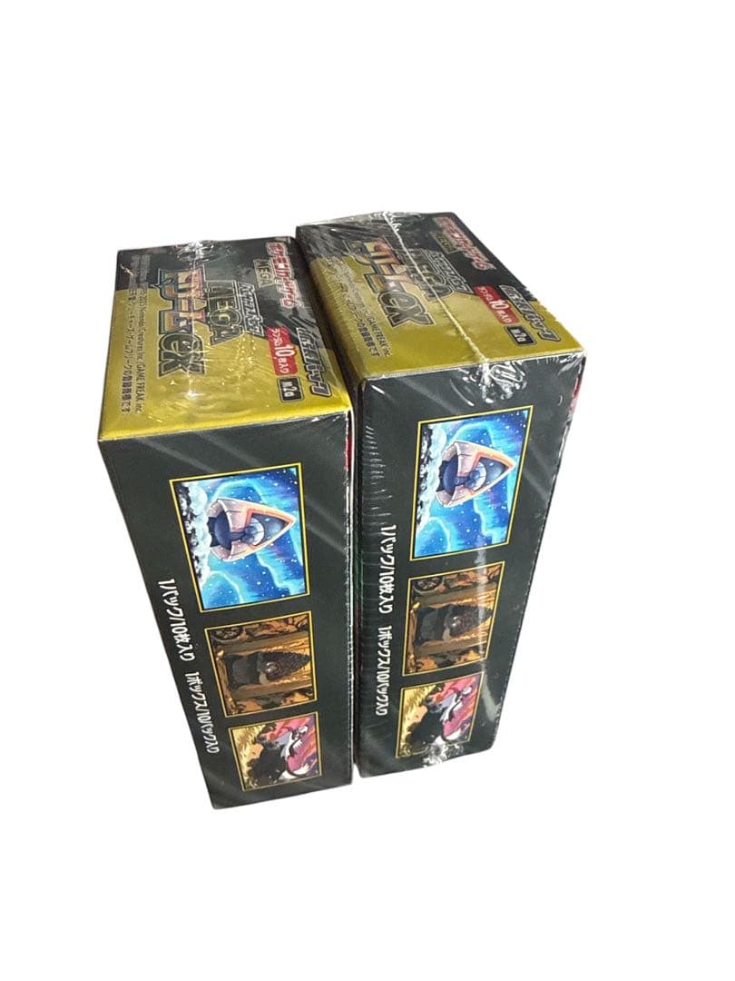 新品未開封、シュリンク付きポケモンカードゲーム MEGA ドリームEX 2box