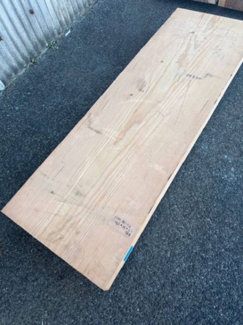 文ス）銘木 松 マツ 杢 テーブル カウンター 盤 芯去 看板 木工 敷台一枚板