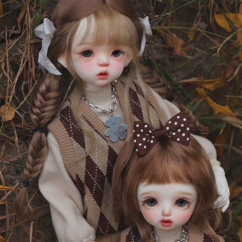 WY33 BJD 1/4 ドール 衣装 人形服 6点セット　ハンドメイド