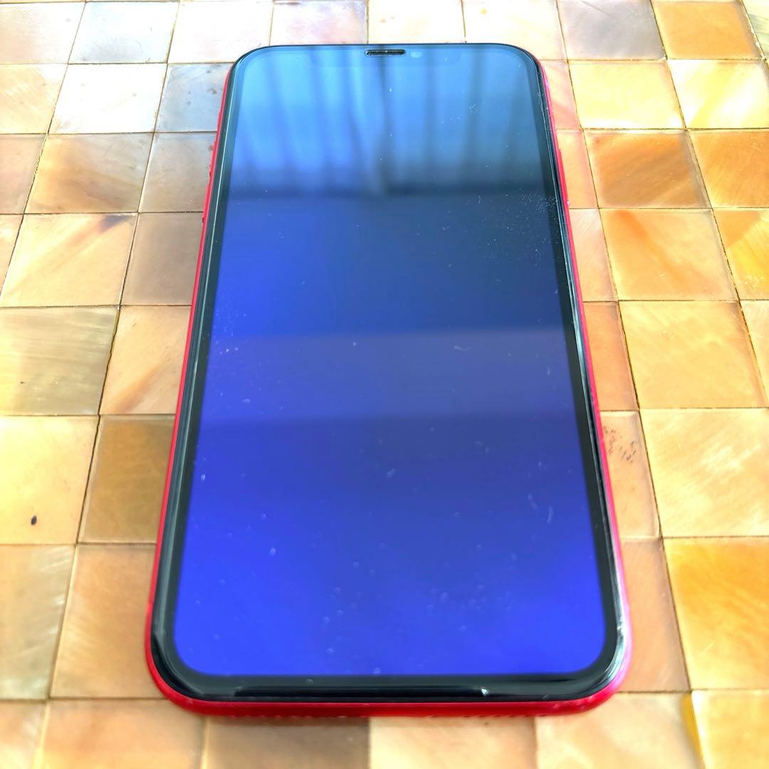 美品iPhone 11 128GB 限定Product RED （SIMフリー）