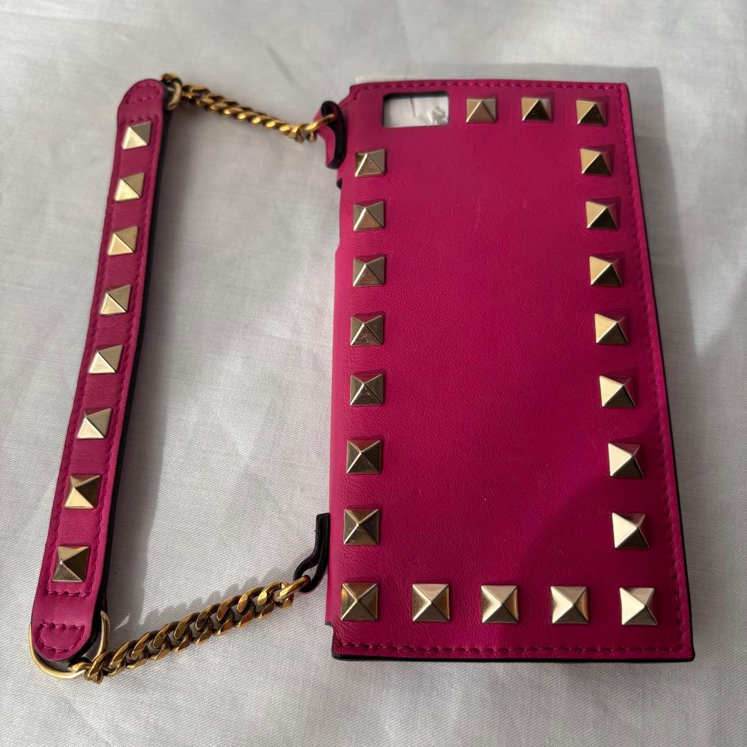 VALENTINO ロックスタッズ スマホケース パーツ　部品　交換用　リメイク