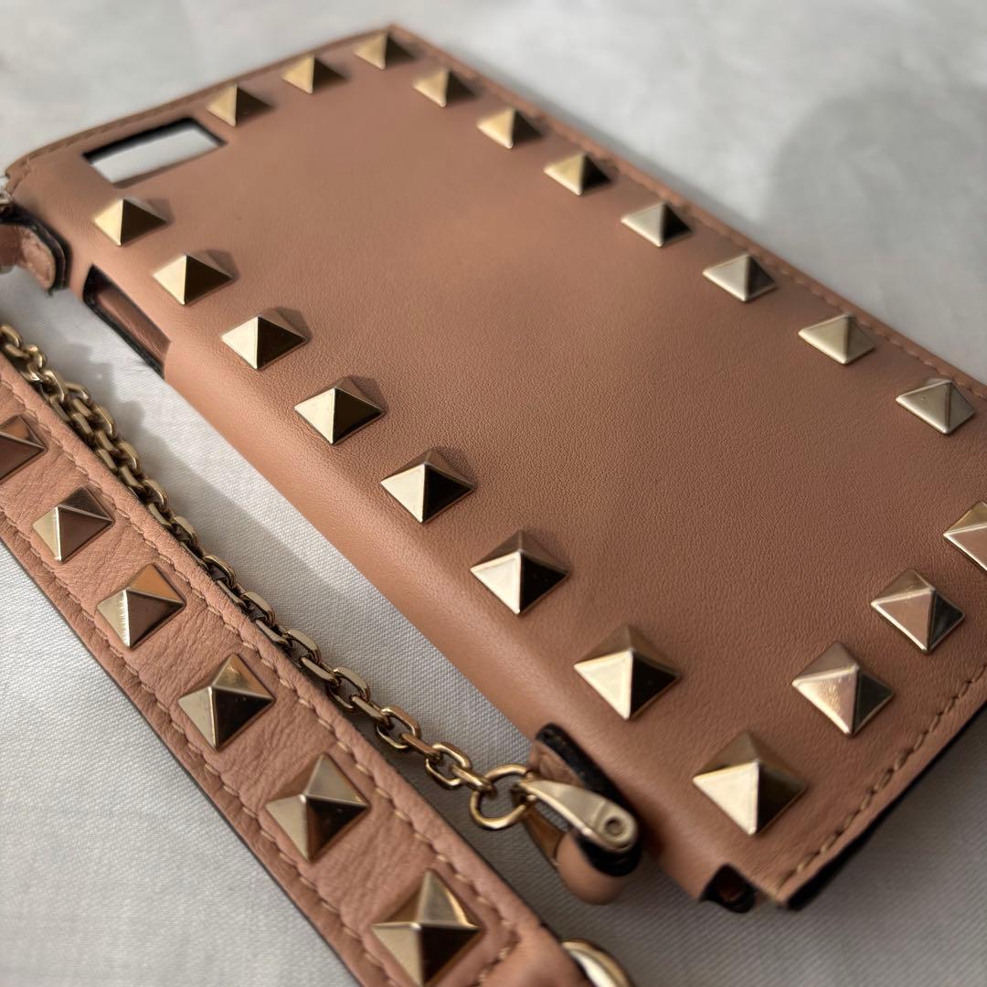 VALENTINO ロックスタッズ スマホケース パーツ　部品　交換用　リメイク