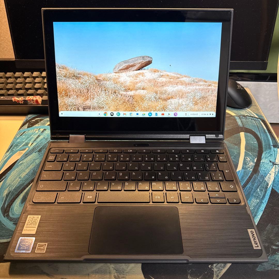 Lenovo Chromebook タッチスクリーン 日本語配列