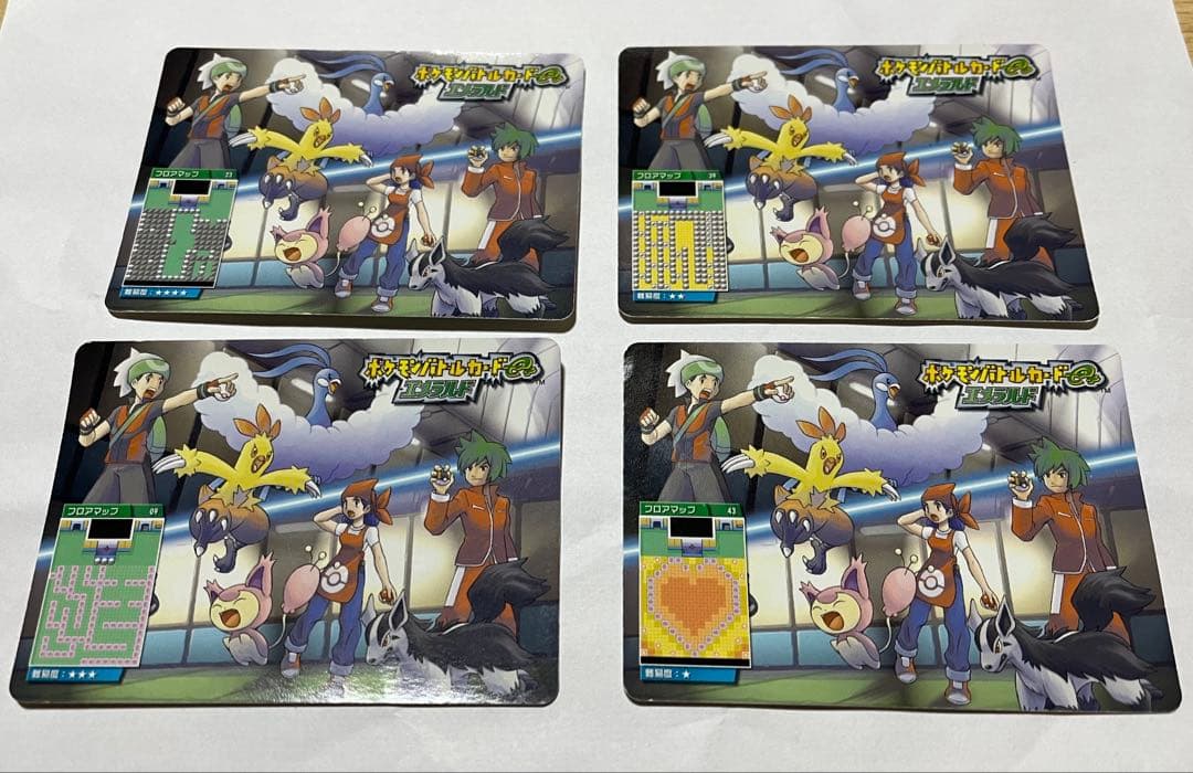 ポケモンバトルカードe+ エメラルド 4枚セット