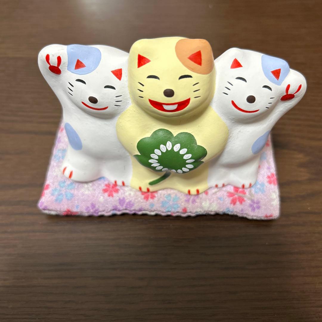 工房輪葉葉　招き猫