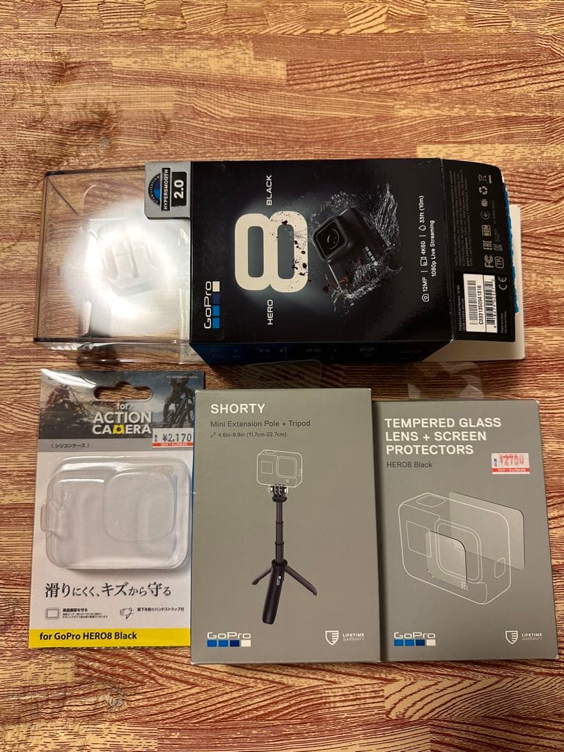 GoPro8本体＋アクセサリーセット美品