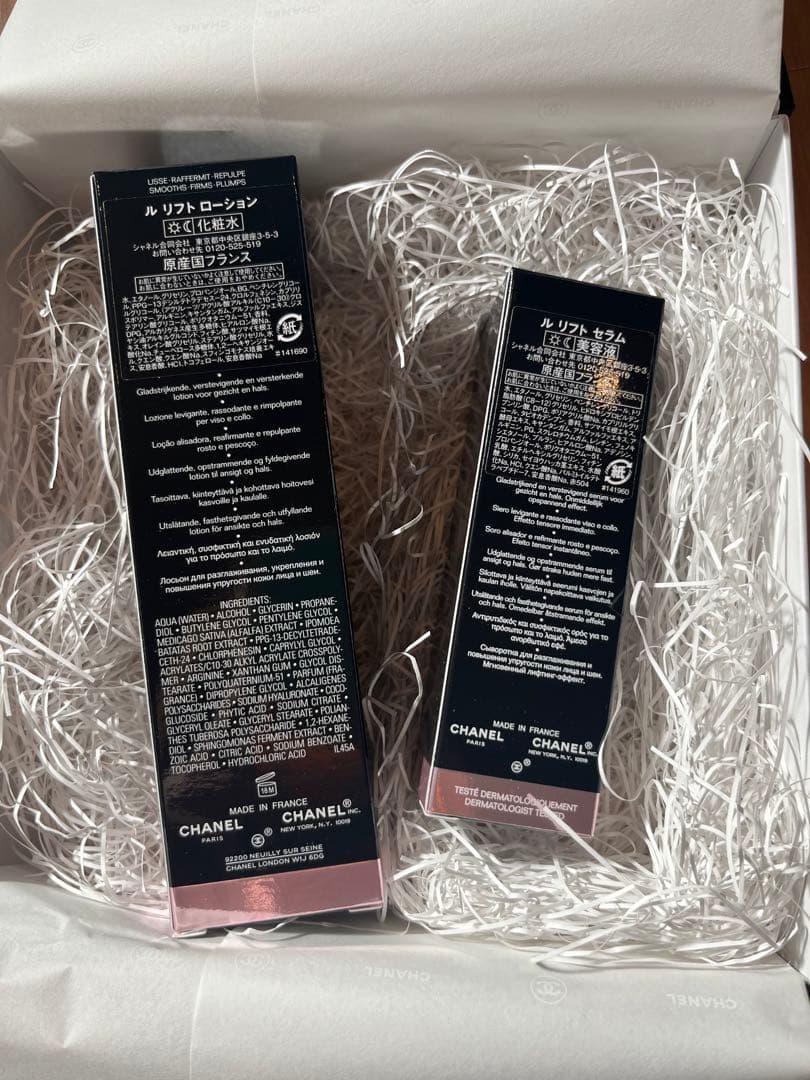 CHANEL ル リフト ローション &ル リフト セラム