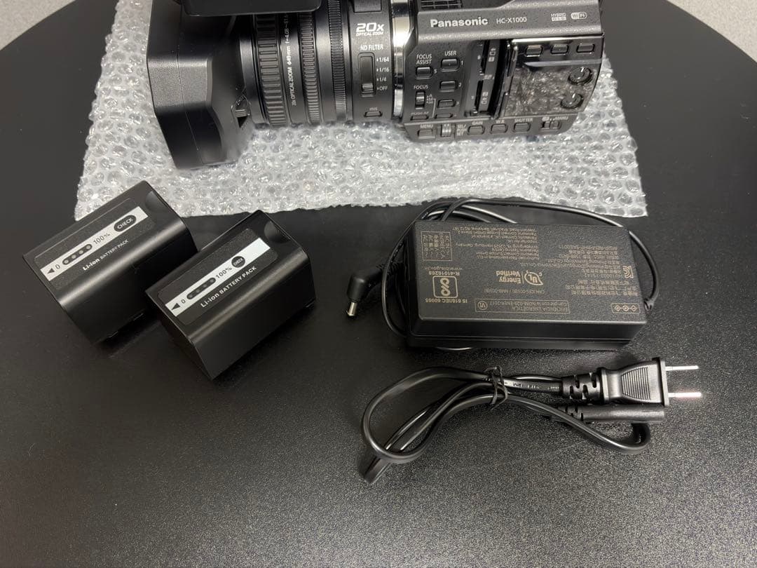 Panasonic HC-X1000 4K ビデオカメラ