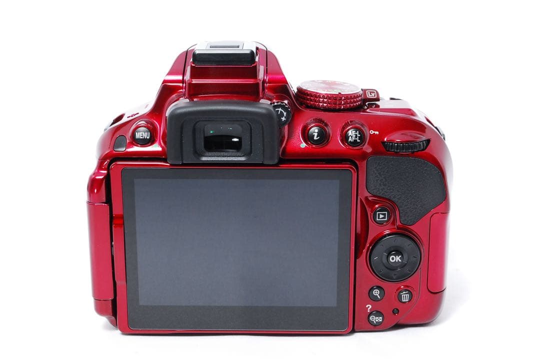 ◆ショット数脅威の54回◆Nikon D5300◆レッドカラー◆一眼レフカメラ◆
