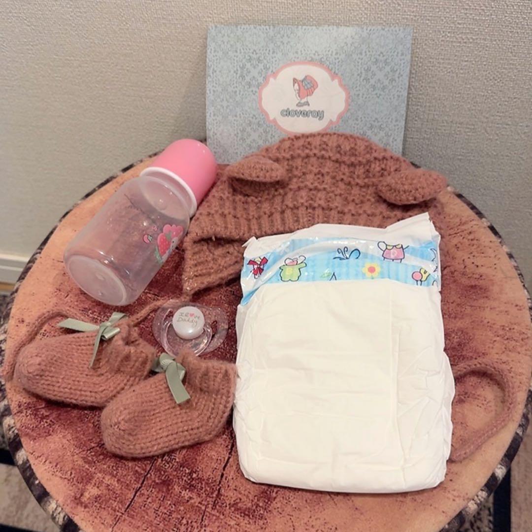 ★新品★リボーンドール フルボディー にっこりベビーちゃん☺︎50cm