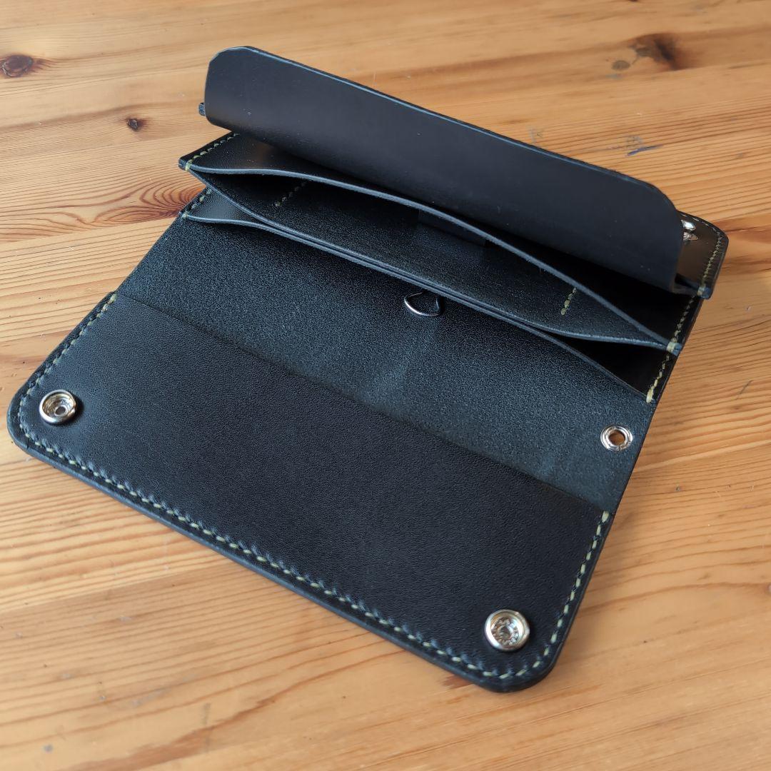 ロングトラッカーウォレット　ハンドメイド