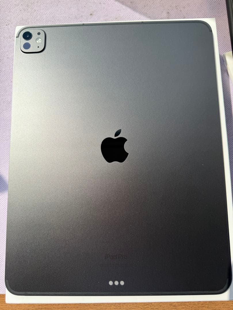 iPad Pro (M4) 13インチ セルラー、ナノテクスチャーガラス　極美品