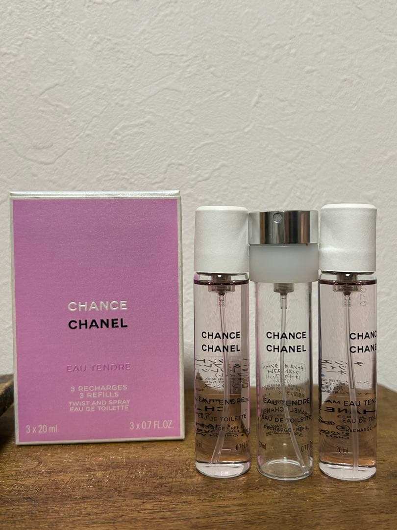 CHANEL CHANCE オードトワレ 3本セット