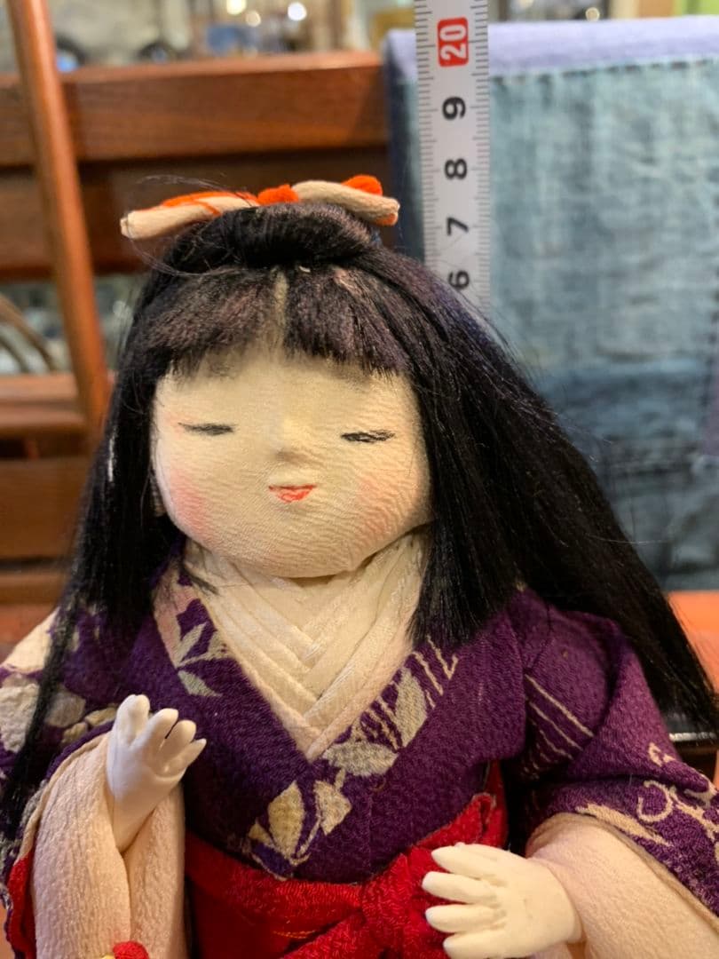 縮緬細工 女の子人形　大幅値下げ!!