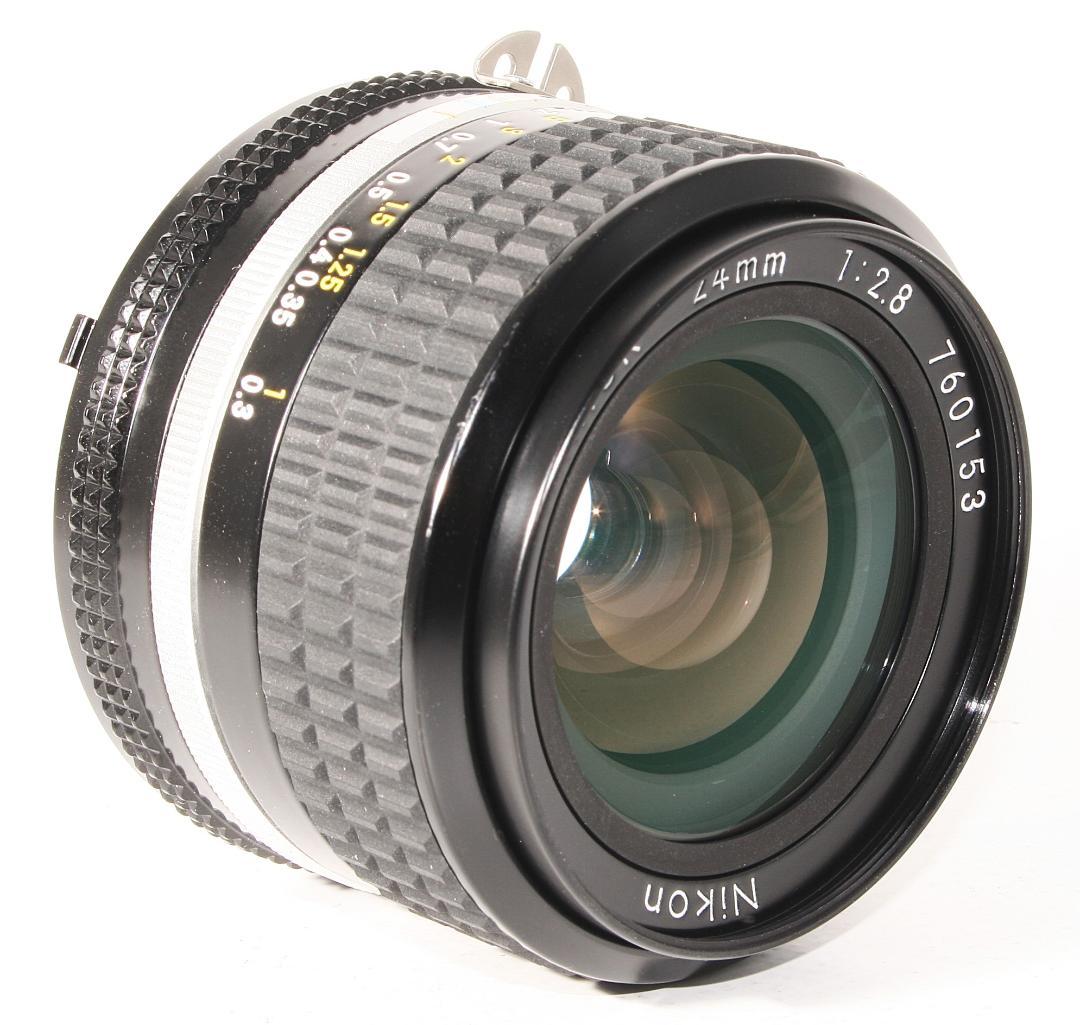【美品】Nikon NIKKOR Ai-s 24mm f/2.8 MF広角レンズ