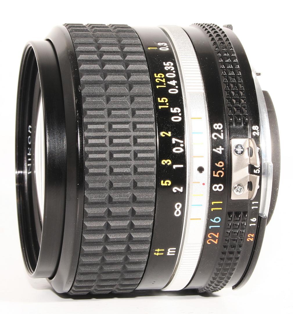 【美品】Nikon NIKKOR Ai-s 24mm f/2.8 MF広角レンズ