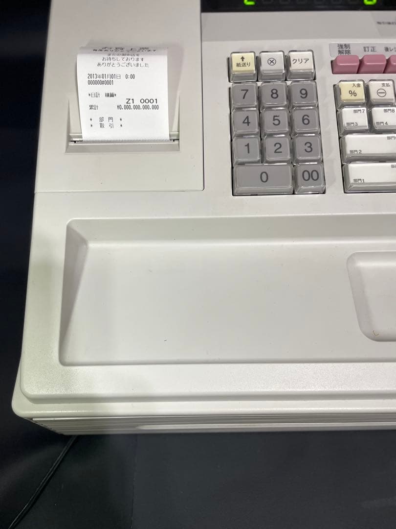 SHARP シャープ 電子レジスター XE-A147-W