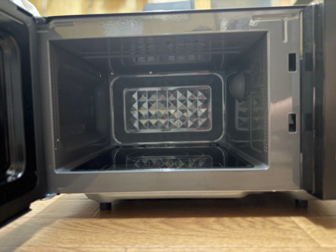 YAMAZEN 単機能レンジ PRW-F180(B) 18L ブラック