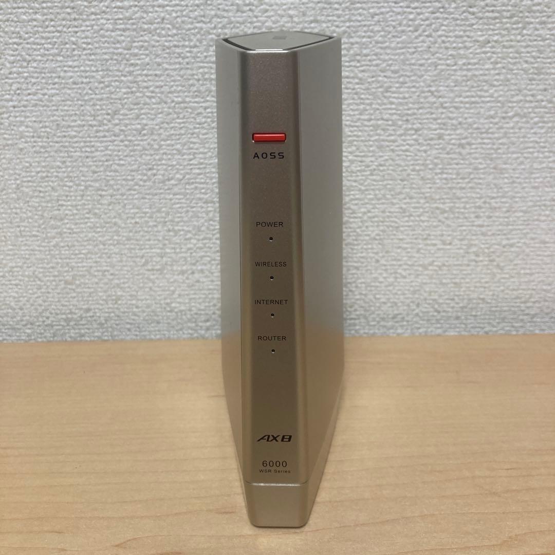 バッファローWiFi6 WiFiルーター WSR-6000AX8P