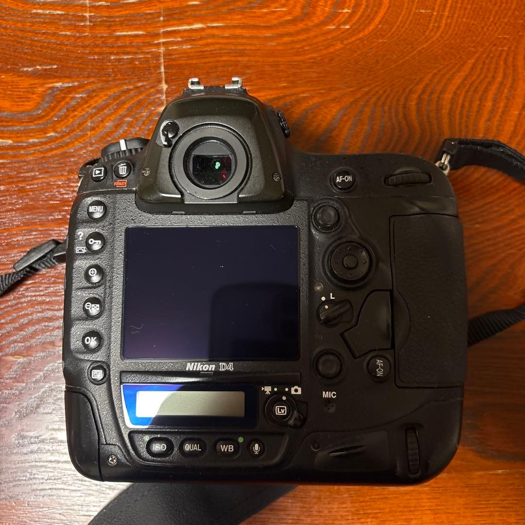 Nikon D4 ボディ 動作確認済 フルサイズ FX プロ機 デジタル一眼レフ