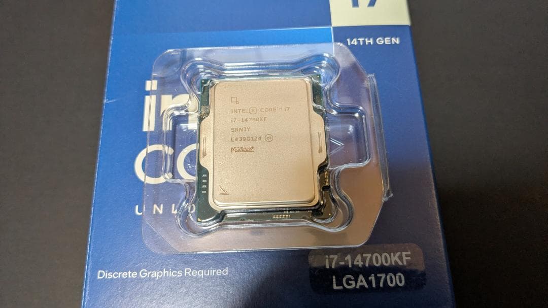 intel Core i7 14700KF + Z790マザー