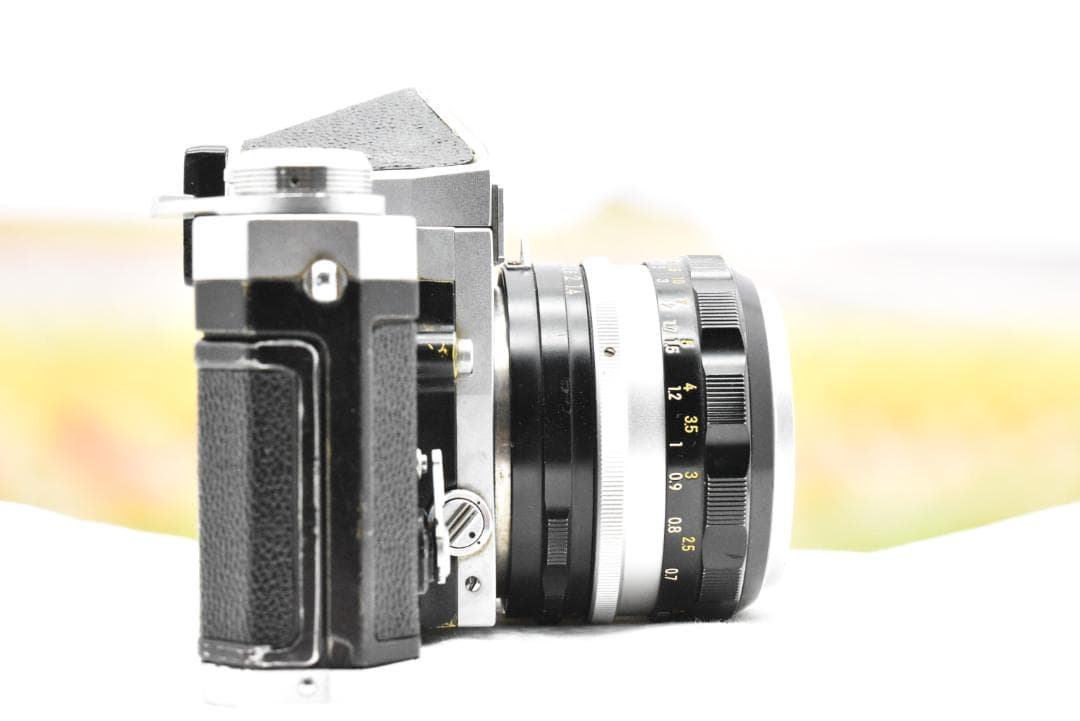 【整備済】 Nikon F アイレベル + NIKKOR 50mm F1.4