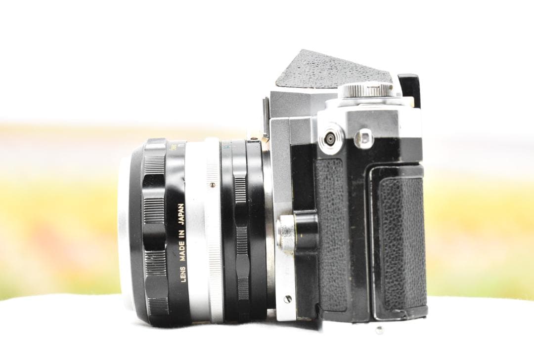 【整備済】 Nikon F アイレベル + NIKKOR 50mm F1.4