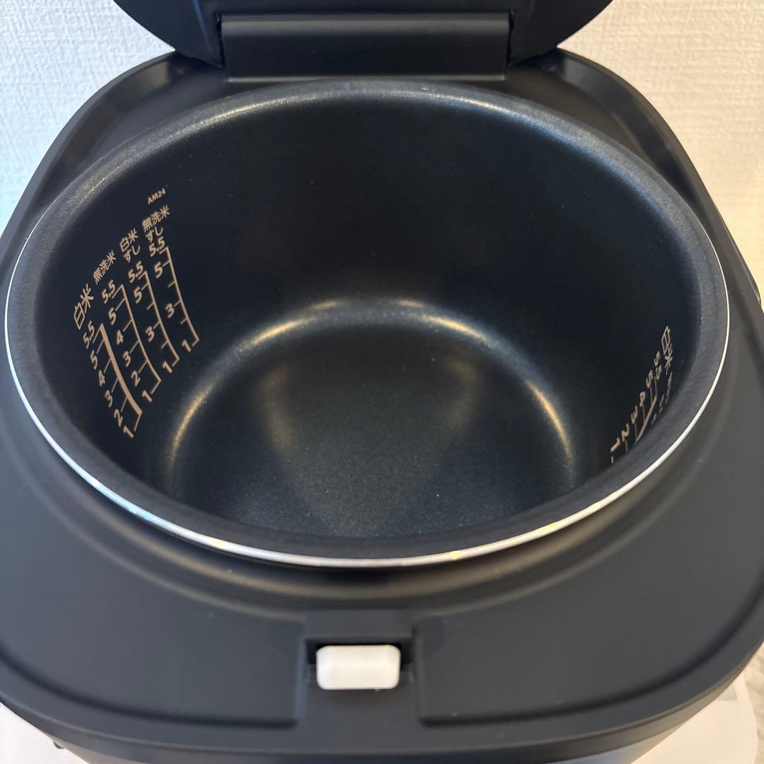 TOSHIBA 炊飯器 ブラック 美品